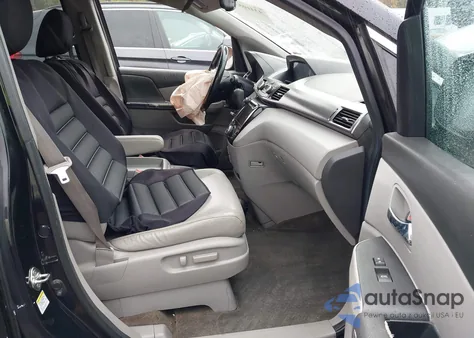 2014 Honda Odyssey Ex-L из США, поврежденный, VIN 5FNRL5H66EB072222